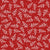 Christmas Sweaters Pine Boughs white on red Image