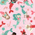 Christmas Candy Cane Mermaids On Pink Image