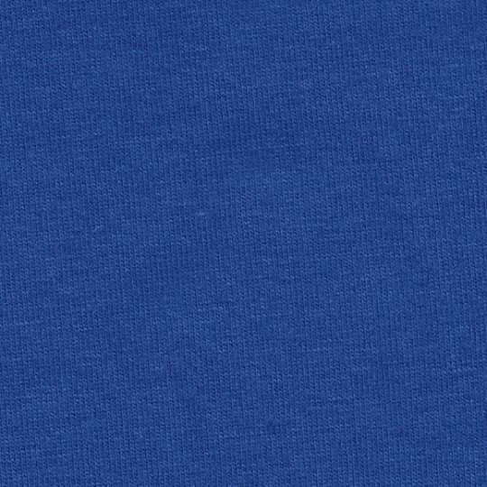 Solid Royal Blue 4 Way Stretch 10 oz Cotton Lycra Jersey Knit Fabric Fabric, Raspberry Creek Fabrics, watermarked, restored