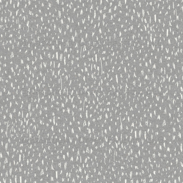 modern scandi grey textural scribble dots - Raspberry Creek Fabrics