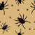 Halloween Spiders in light tan Image