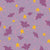 Spooky Season Bats purple on purple Image