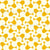 Beaded Curtain | Marigold Orange Abstract Image