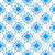 Cornflower Blue Geometrics | Spikey Snowflake Dots Image