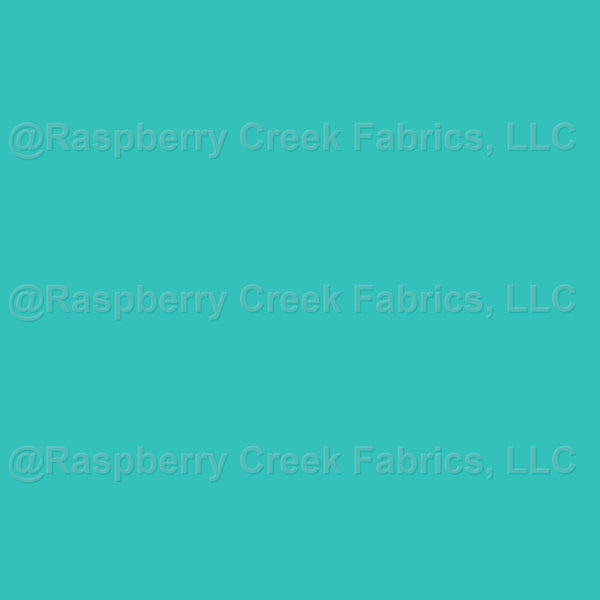 Solid teal - Raspberry Creek Fabrics